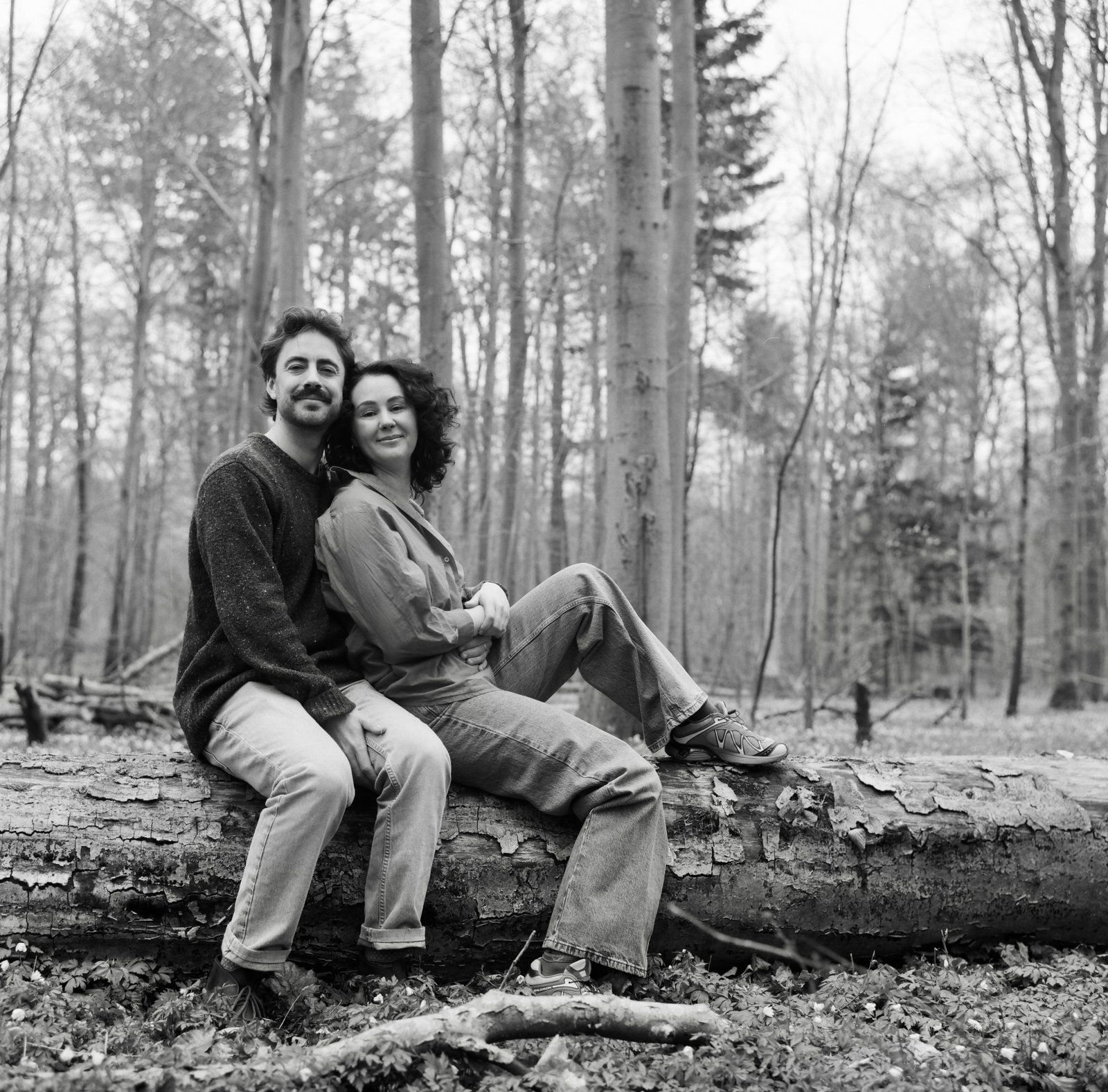 Matt + Mikayla engagement in Northern Zealand, May 2026 photographed on medium format film by Samir Faza